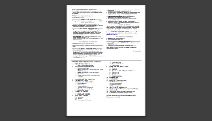 PURIXAN Prescribing Information
